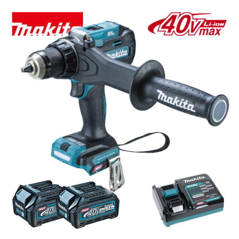 \上位入賞/ マキタ(makita) DF003GRDX 充電式ドライバドリル 40Vmax 2.5Ah セット品(本体・BL4025×2個・充電器) コードレス ◆|島道具