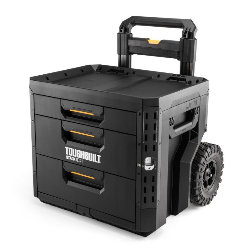 TOUGHBUILT(タフビルト) TB-B1-D-R93 STACK TECH ウィール３ドロワーボックス ◆