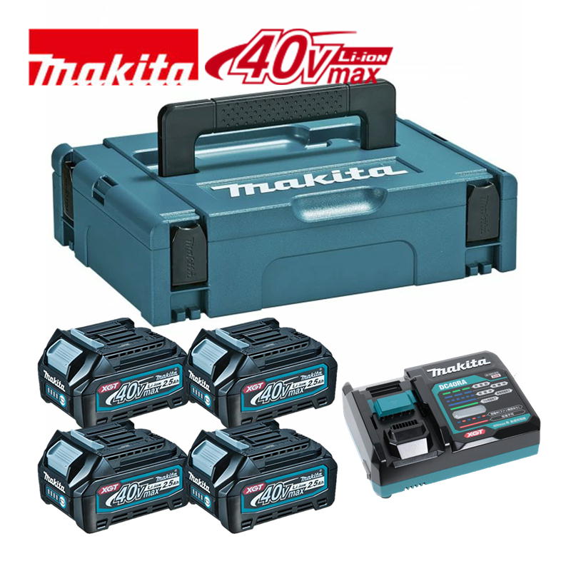 【4日20時～ 1,000円引き換え証散り散り】マキタ(makita) A-60501 バッテリ(BL4025×4)＋申し受ける器書き割り (容れもの：マック容器に並べる1) ◆