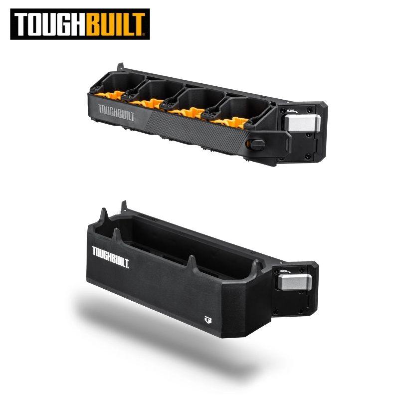【4日20時～ 1,000円引き換え証離れ離れ】TOUGHBUILT(手ごわいビルト) 肺結核-B1-A-35 STACK TECH マルチロングツールホルダー ◆