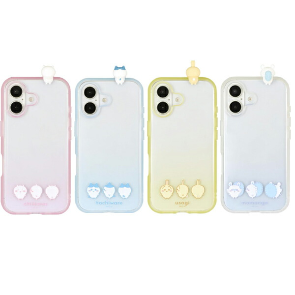 楽天市場】iPhone 16 ちいかわ モモンガ＆古本屋 ケース IIIIfit Clear