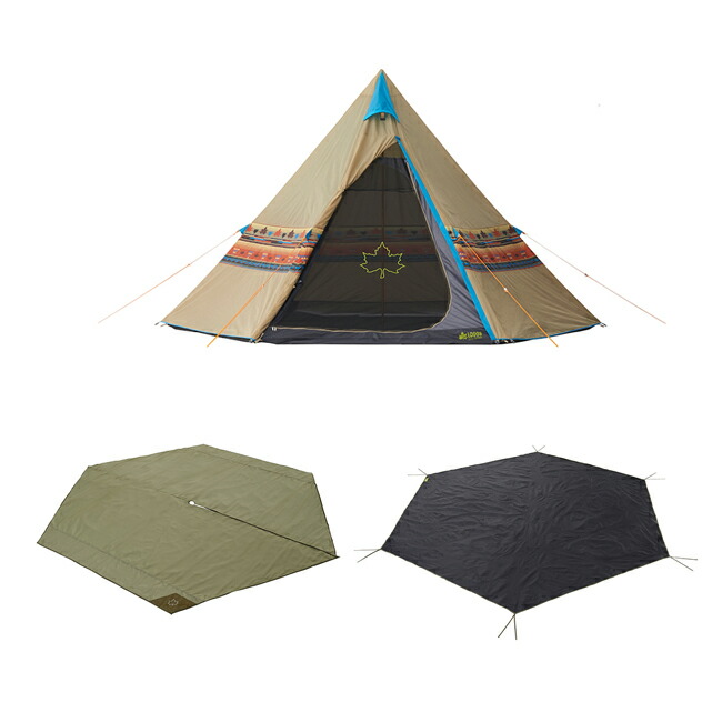 楽天市場】【正規販売店】ロゴス LOGOS ナバホ Tepee 400 セット