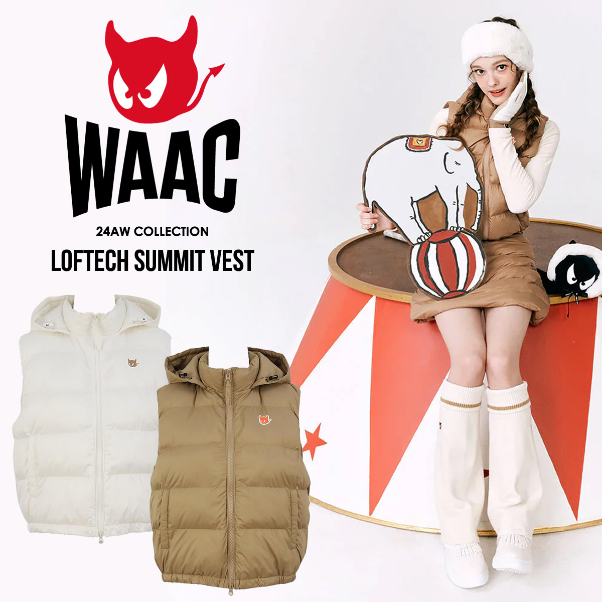 楽天市場】【30%OFF SALE】 WAAC ワック レディース ゴルフウェア