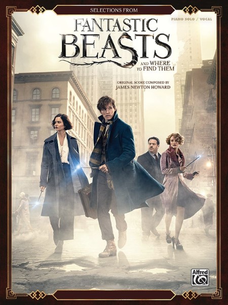 楽譜 PNP4950 輸入 「ファンタスティック・ビーストと魔法使いの旅」セレクション（同名映画より）（ピアノ／ヴ ／ ロケットミュージック画像