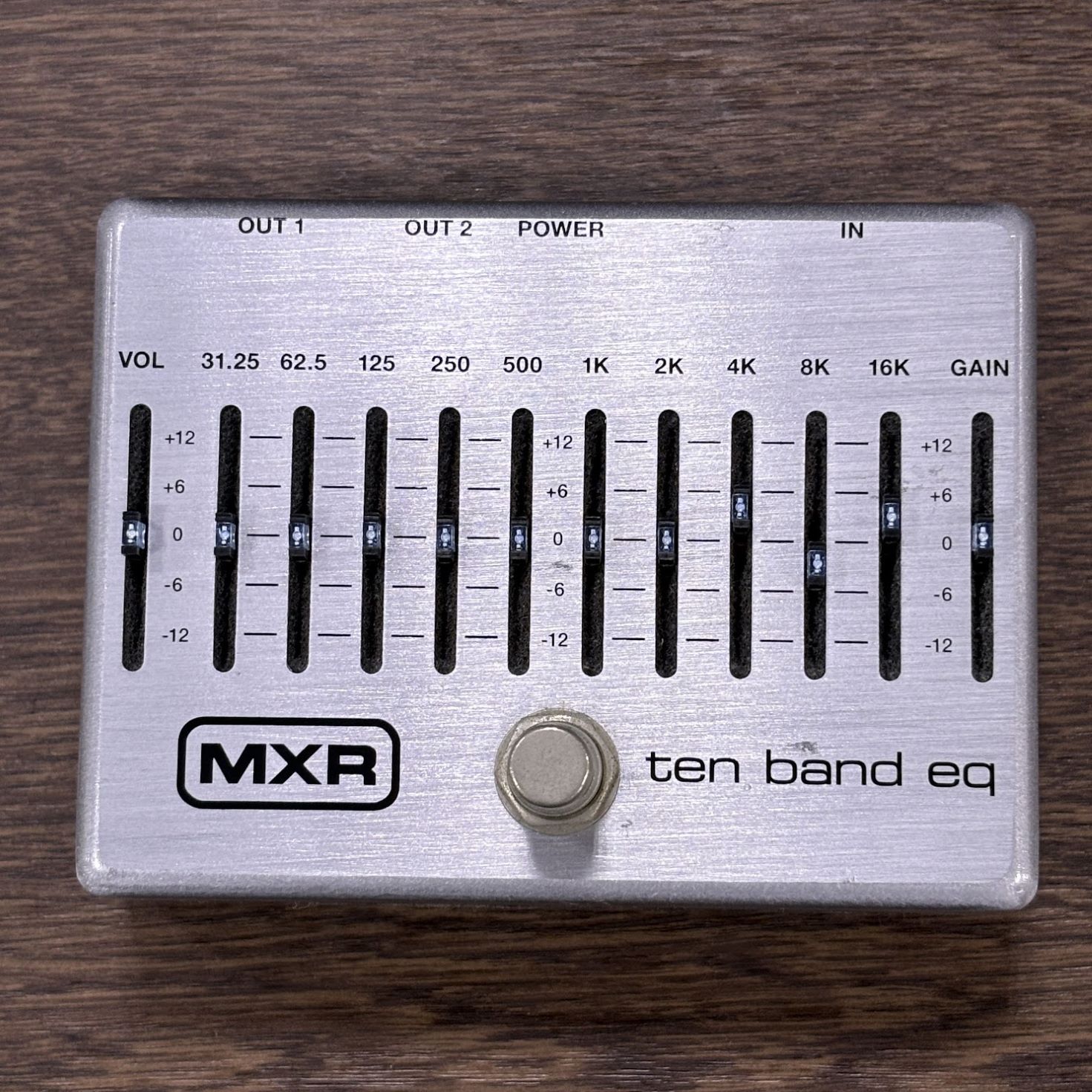 【値下げ】MXR KFK-1 Kerry King 10 Band イコライザー MXR KFK-1 Kerry King Ten Band Equalizer - エフェクター専門店