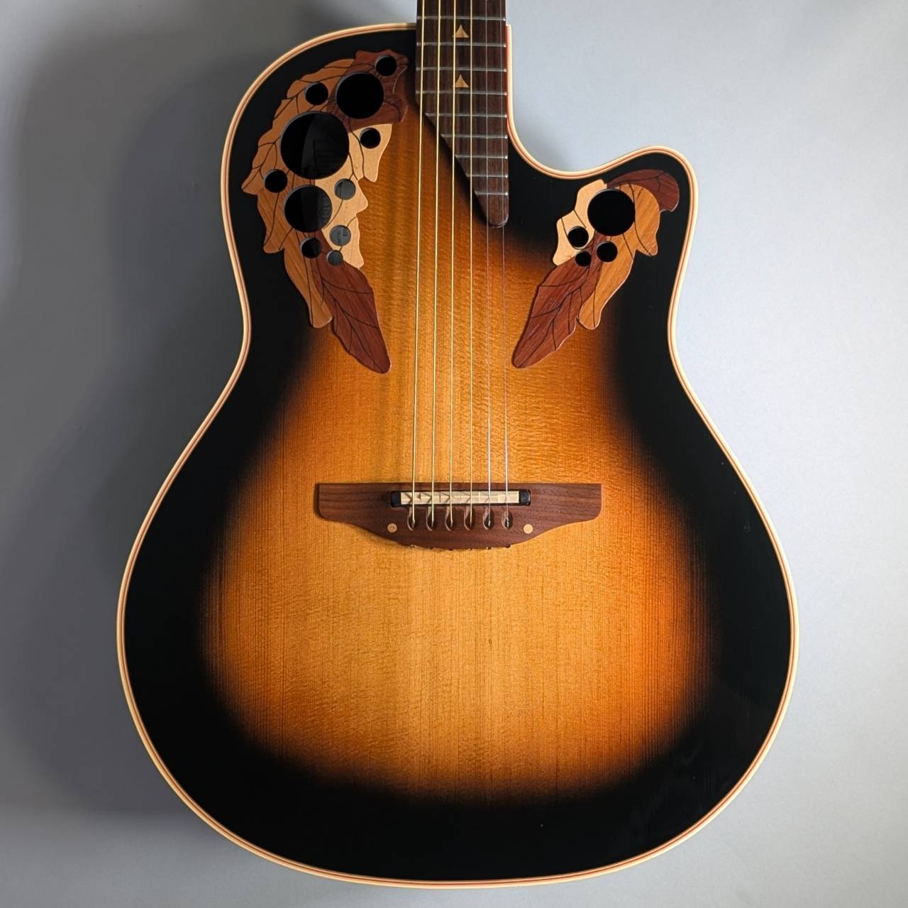 リ*キ様 ovation ultra 1528 オベーション　ウルトラ　1528 Ovation Ultra 1528 Acoustic-Electric Black 1983 (s244) | Reverb
