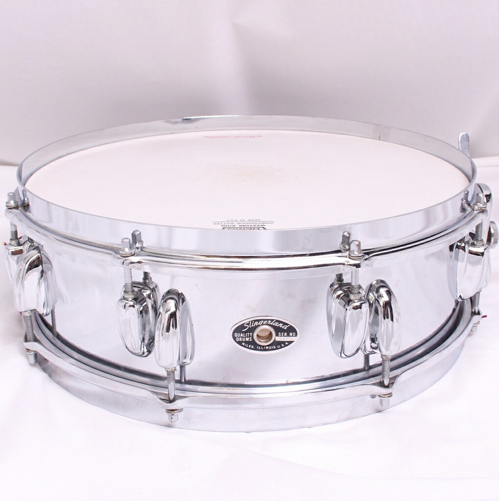 【中古】Slingerland(スリンガーランド)/ 14”×4” ウッドシェル+クロームカバリングスネアドラム【USED】【札幌パルコ店】(2500003063326)|島村楽器 USED SHOP