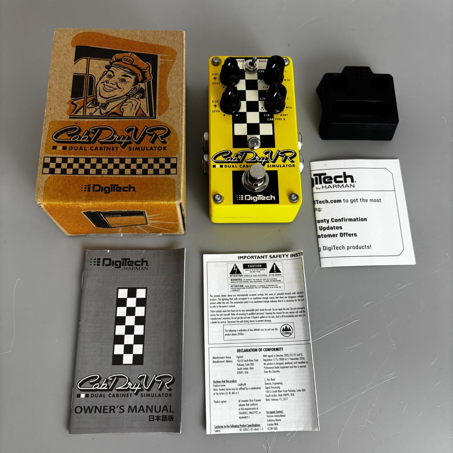 【中古】DigiTech（デジテック）/ CabDry VR【キャビネットシミュレーター】【USED】【イオンモール熊本店】(2500003248174)