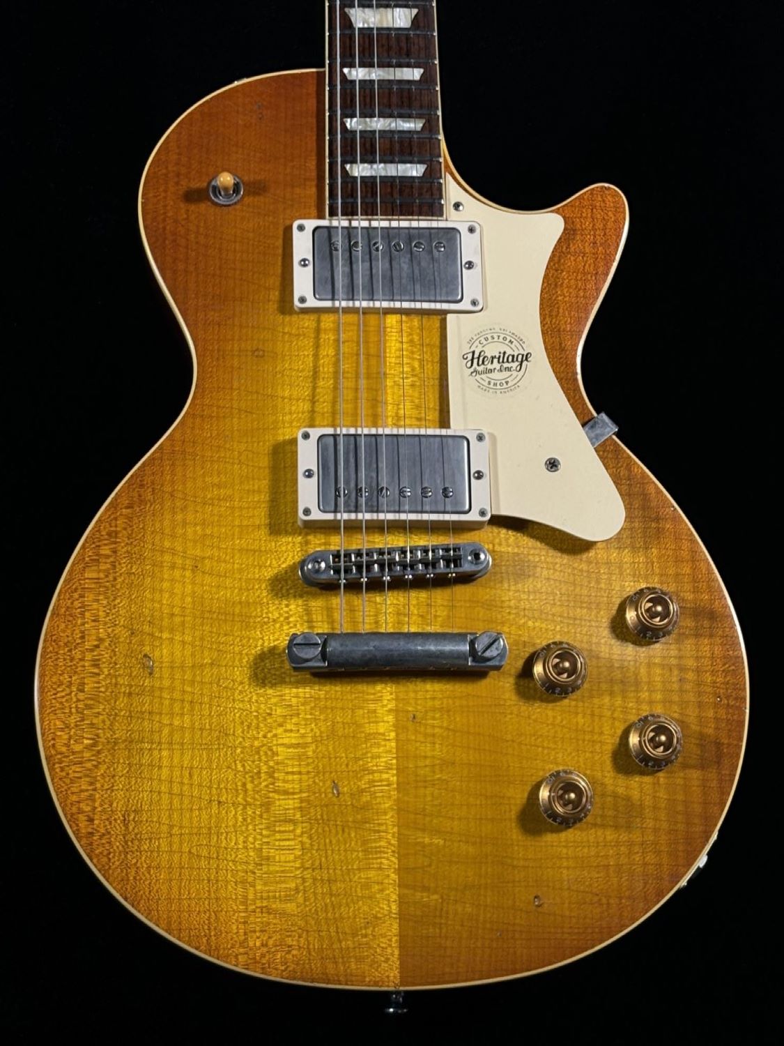 【中古】Heritage（ヘリテイジ）/ Custom Shop Core Collection H-150 Plain Top Artisan Aged Dirty Lemon【2022年製Used/3.93kg】【USED】【イオンモール倉敷店】(2500002496262)