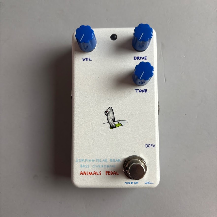 【中古】ANIMALS PEDAL(アニマルズペダル)/ SURFING P/BEAR SURFING POLAR BEAR BASS OVERDRIVE【USED】【そよら成田ニュータウン店】(2500003255844)|島村楽器 USED SHOP