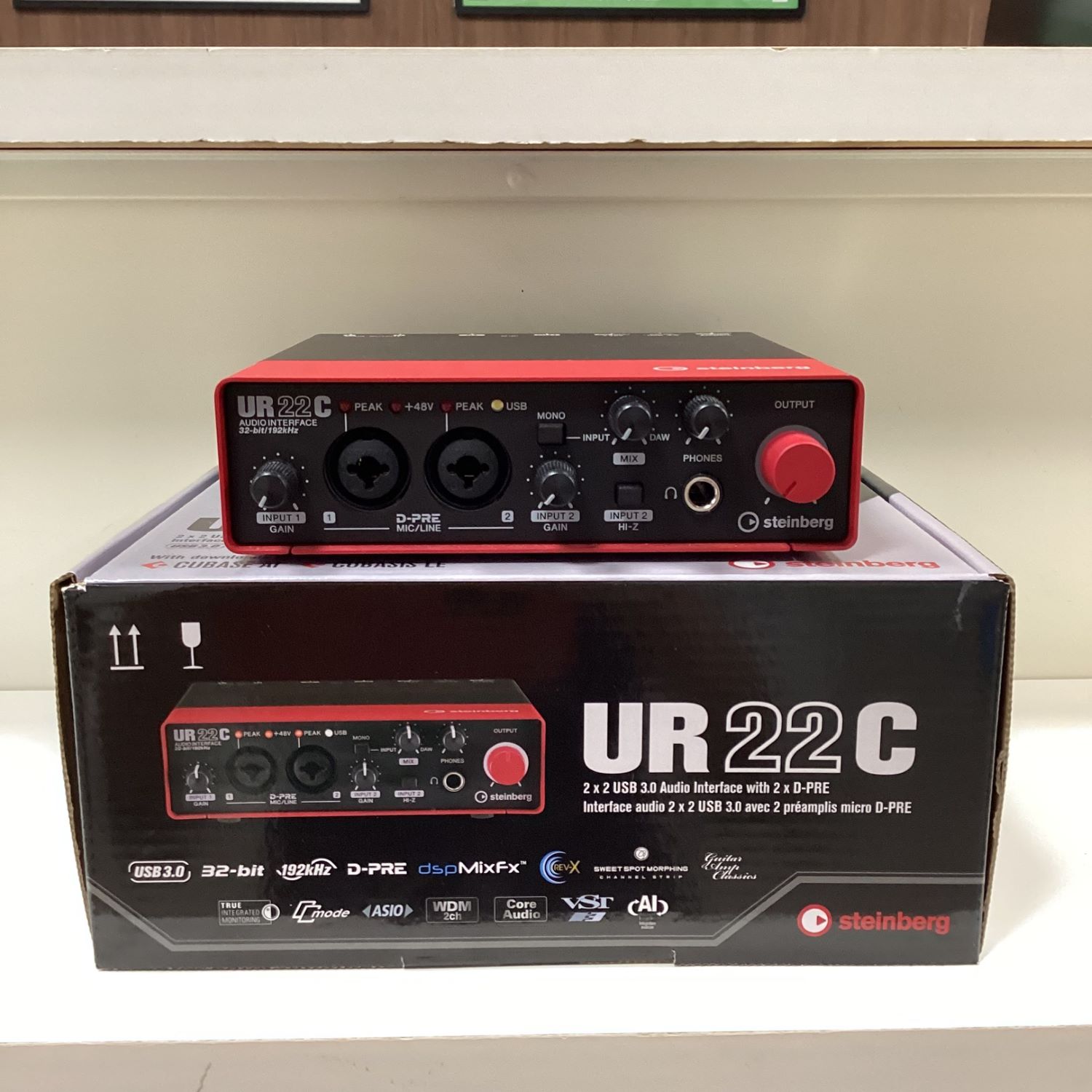 【中古】steinberg（スタインバーグ）/ UR22C RED【USED】【大宮店】(2500003751018) 11,665円