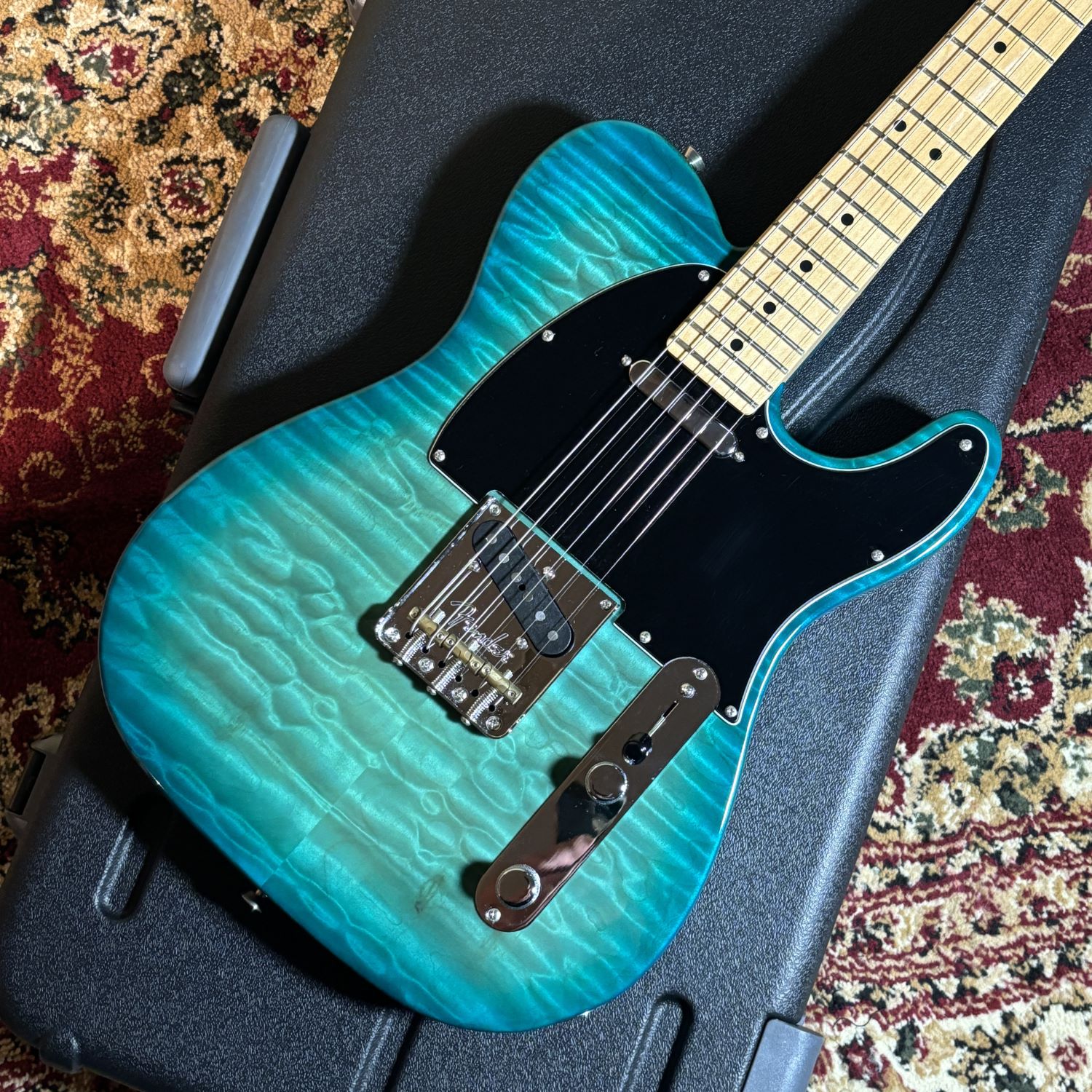 【中古】Fender（フェンダー）/ 【中古美品】American Showcase Telecaster Aqua Marine Metallic【現物画像】【USED】【仙台ロフト店】(2500002501942)
