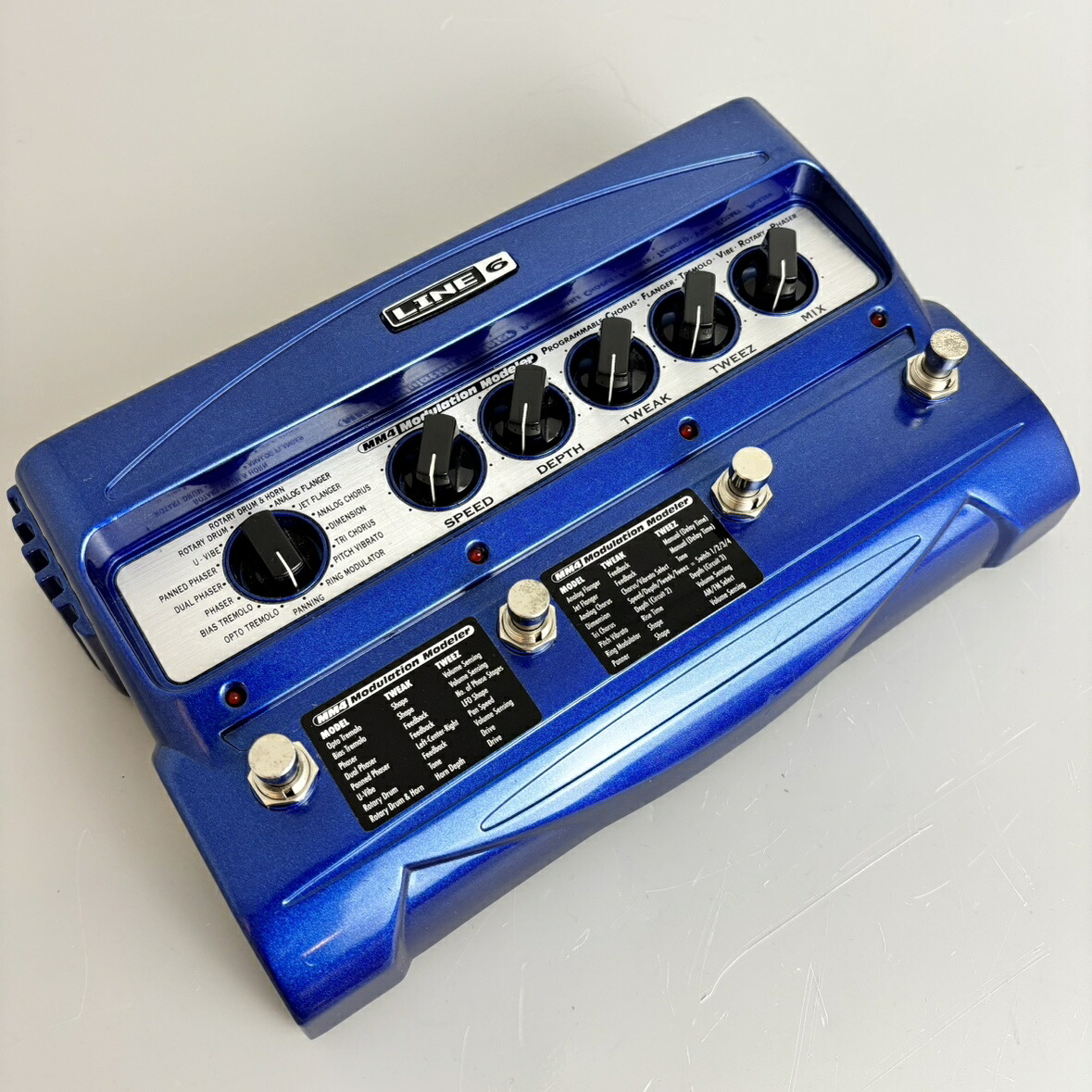 【中古】LINE6（ラインシックス）/ MM4　　Modulation Modeler　モジュレーション【アダプターなし】【USED】【イオンモール熊本店】(2500003276405)｜島村楽器　USED SHOP