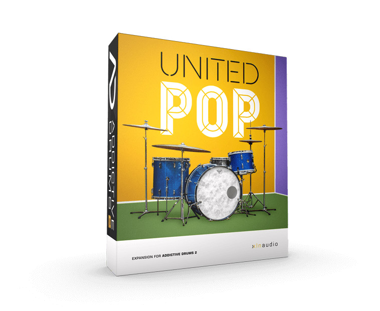 XLN Audio Addictive Drums2 ADpak United Pop XLNオーディオ [メール納品 代引き不可]｜島村楽器