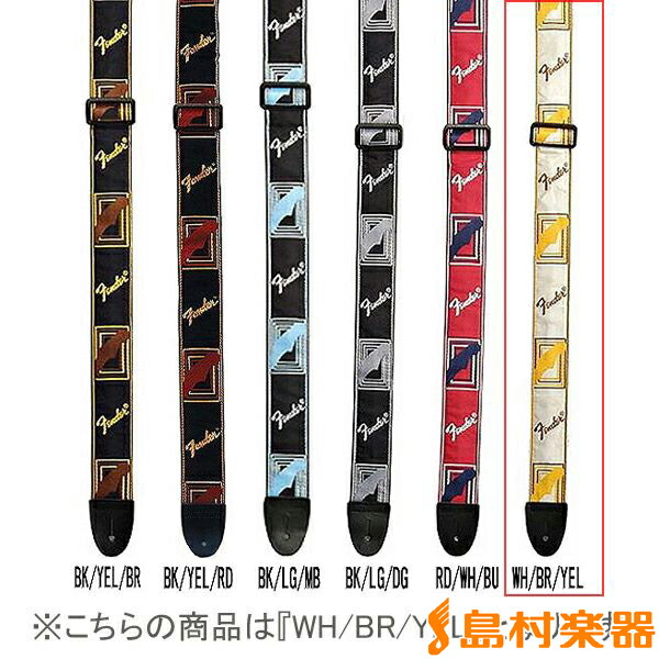 最新号掲載アイテム EDGEAR イーディーギア ENS-1 BLK ストラップ ブラック ENS1 ECS-1 WOW(ホワイト×ホワイト) ギターストラップ