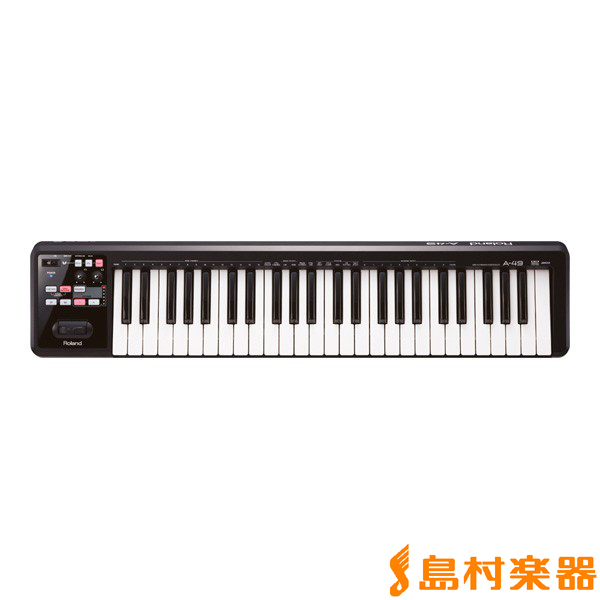 Roland A-49 MIDIキーボードコントローラー ホワイト Roland A-49 MIDI Keyboard Controller - White - Vintage King
