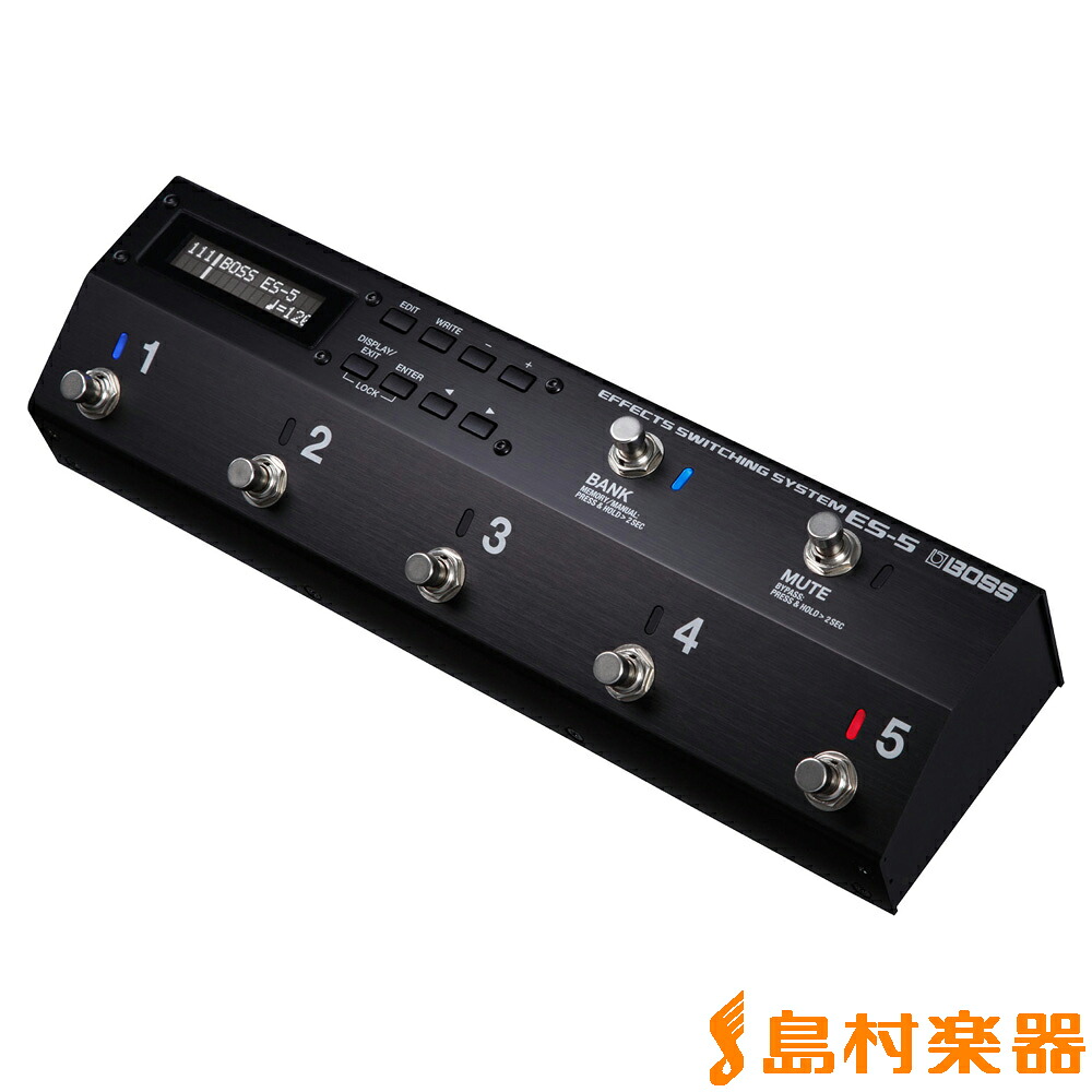【マラソン期間中 エントリーでさらP5倍】BOSS ES-5 スイッチャー ボス ES5|島村楽器