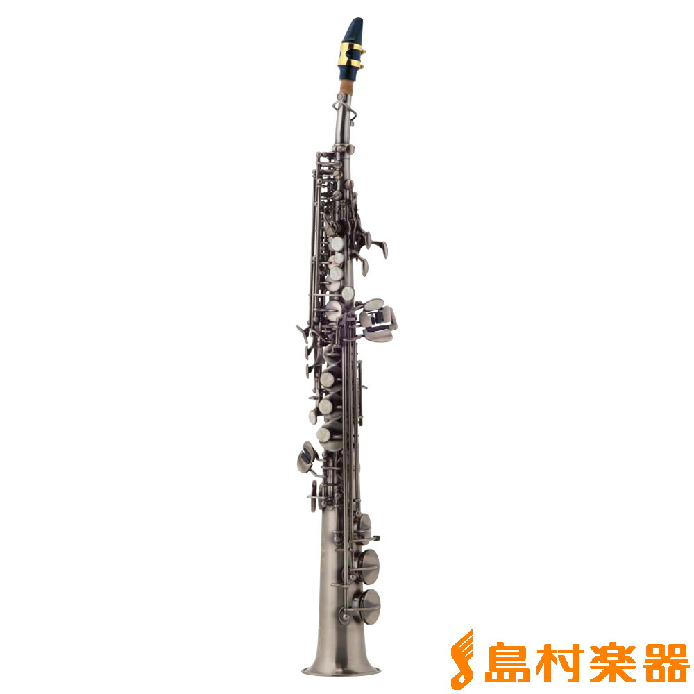 【3年保証】 J.Michael SP-820GM ソプラノサックス ブラックニッケルメッキ仕上げ Jマイケル SP820GM ガンメタリック調【WEBSHOP限定価格】