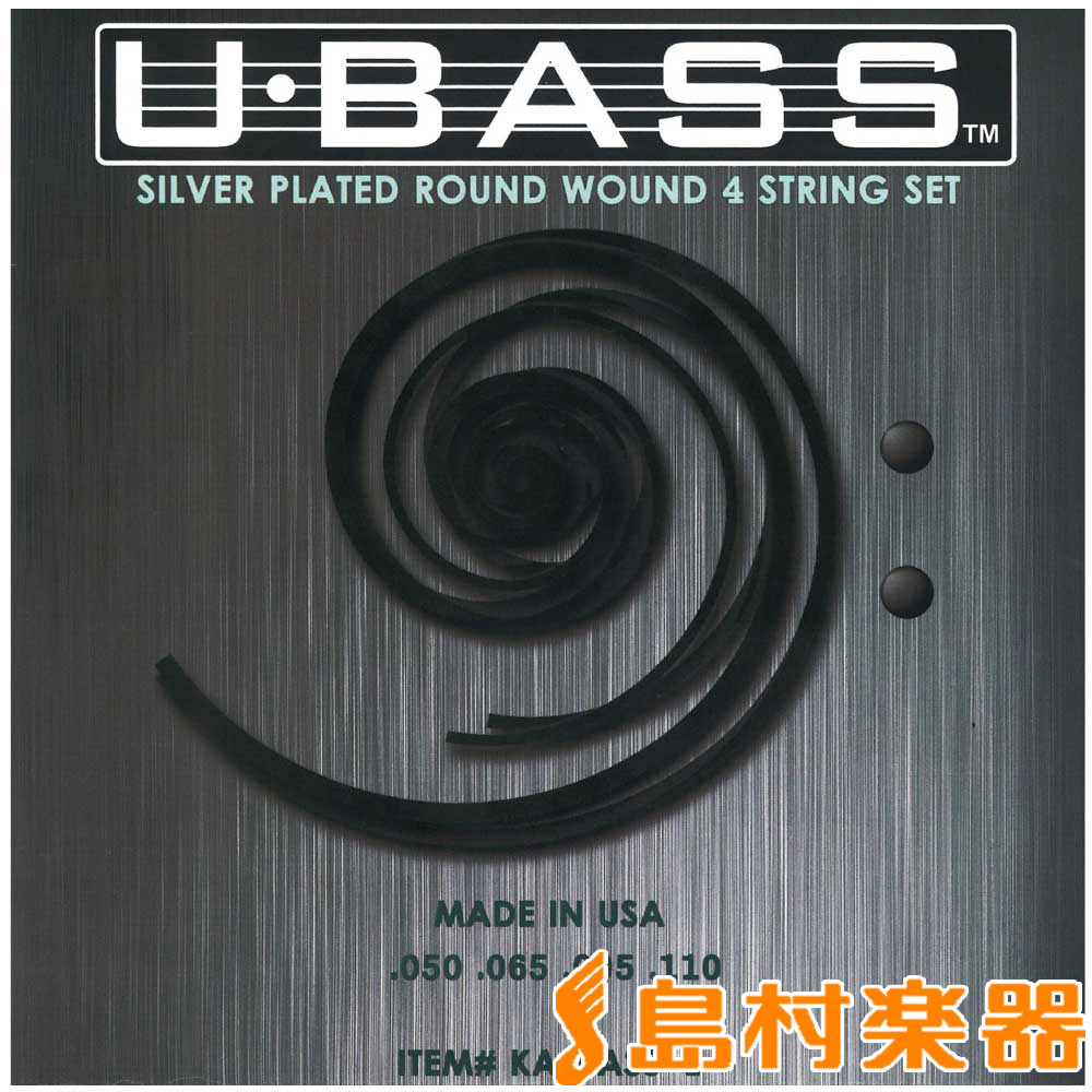 【マラソン期間中 エントリーでさらP5倍】KALA KA-BASS4 ウクレレベース弦 ワウンドタイプ 金属巻弦 ナイロン芯線 カラ|島村楽器