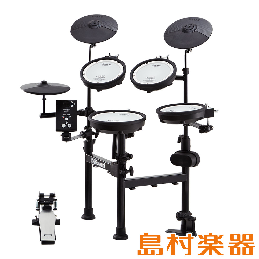 楽天市場 Roland Td 1kpx2 V Drums Portable 電子ドラム セット 折りたたみ式 ローランド Td1kpx2 島村楽器