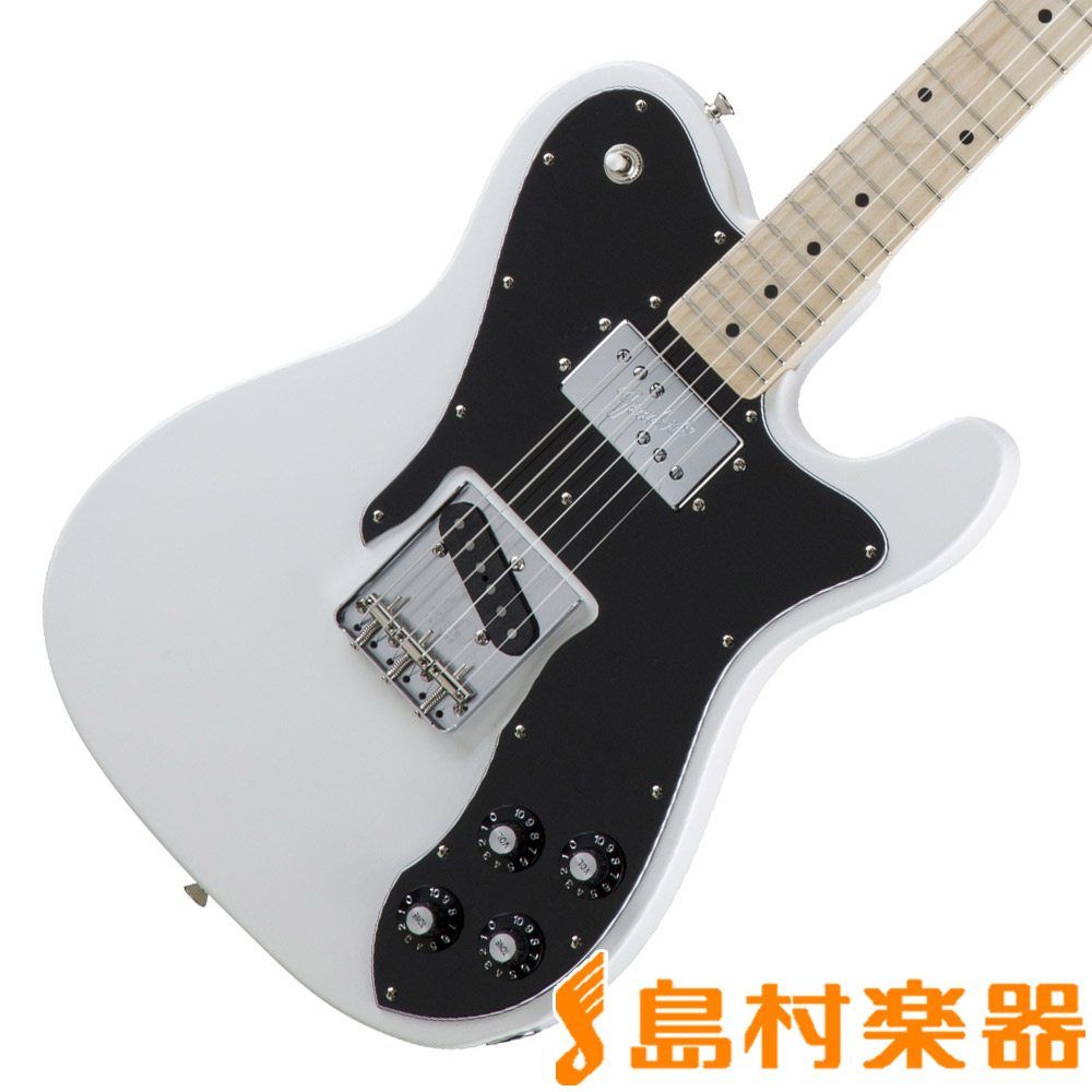 Fender In Made In Japan ヘッドホン Traditional 70s White Telecaster Custom Arctic White テレキャスター エレキギター フェンダー 島村楽器