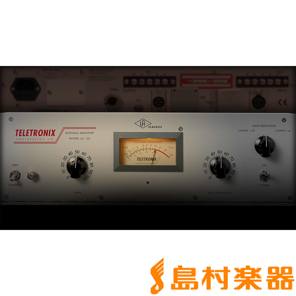 楽天市場】UNIVERSAL AUDIO/Teletronix LA-2A Tube Compressor【〜11