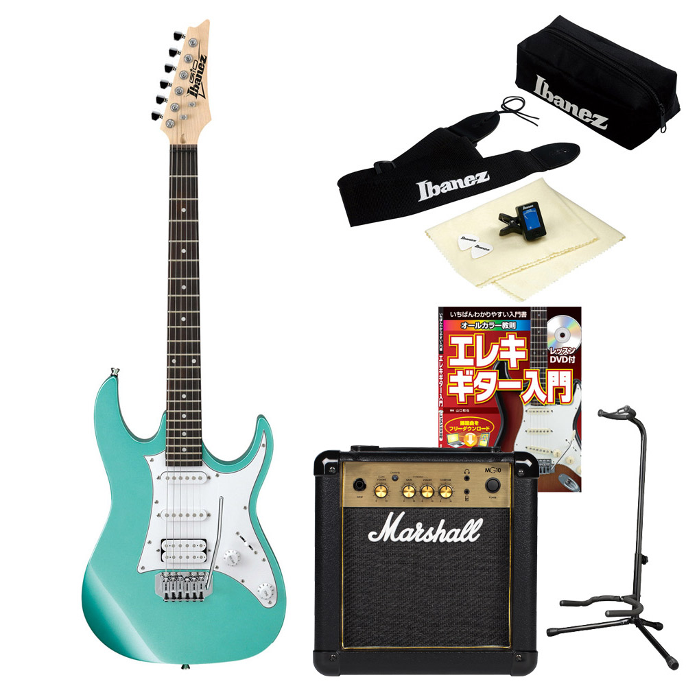 在庫限り Ibanez Grx40 Mgn メタリックライトグリーン マーシャルアンプセット エレキギター 初心者 セット ジオシリーズ アイバニーズ 島村楽器 超歓迎 Mysmileteethwhitening Com