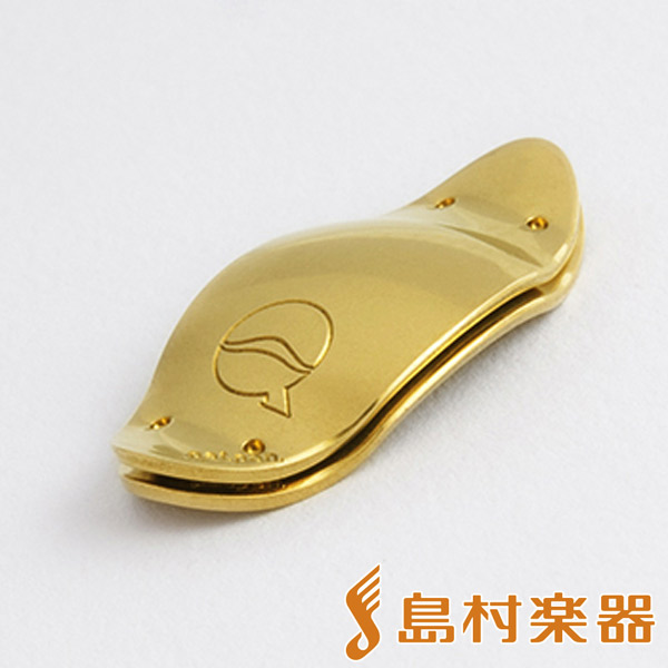 新年の贈り物 Gold Solid 正規代理店 Lefreque 24k ホルン トランペット バリトンサックス テナーサックス アルトサックス ソプラノサックス B クラ E クラ フルート ピッコロ リーフレック 音響改善アイテム 管楽器用 ゴムバンド別売 33mm Yellow