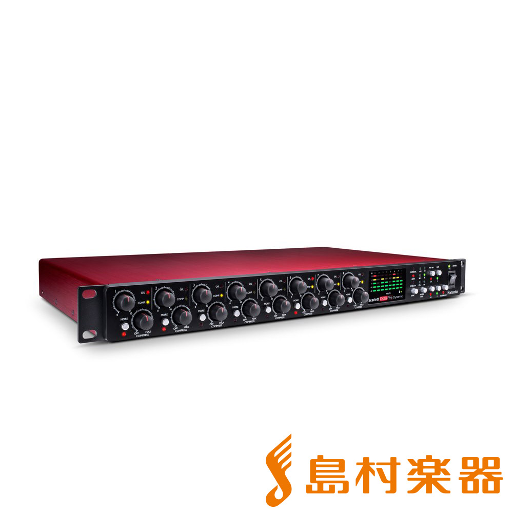 楽天市場】Focusrite Clarett+ Octopre 8ch マイクプリアンプ