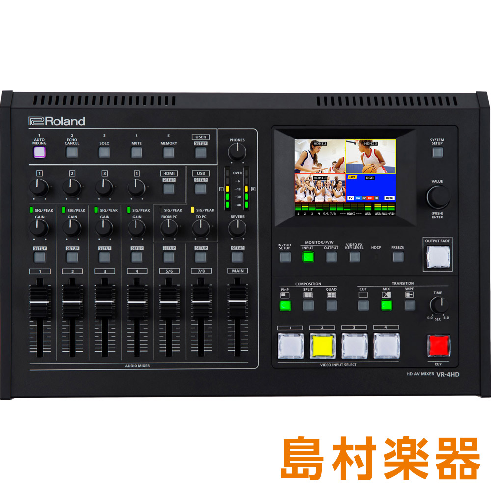 激安特価 Roland VR-4HD HD AVミキサー portmoremissionarychurch.org