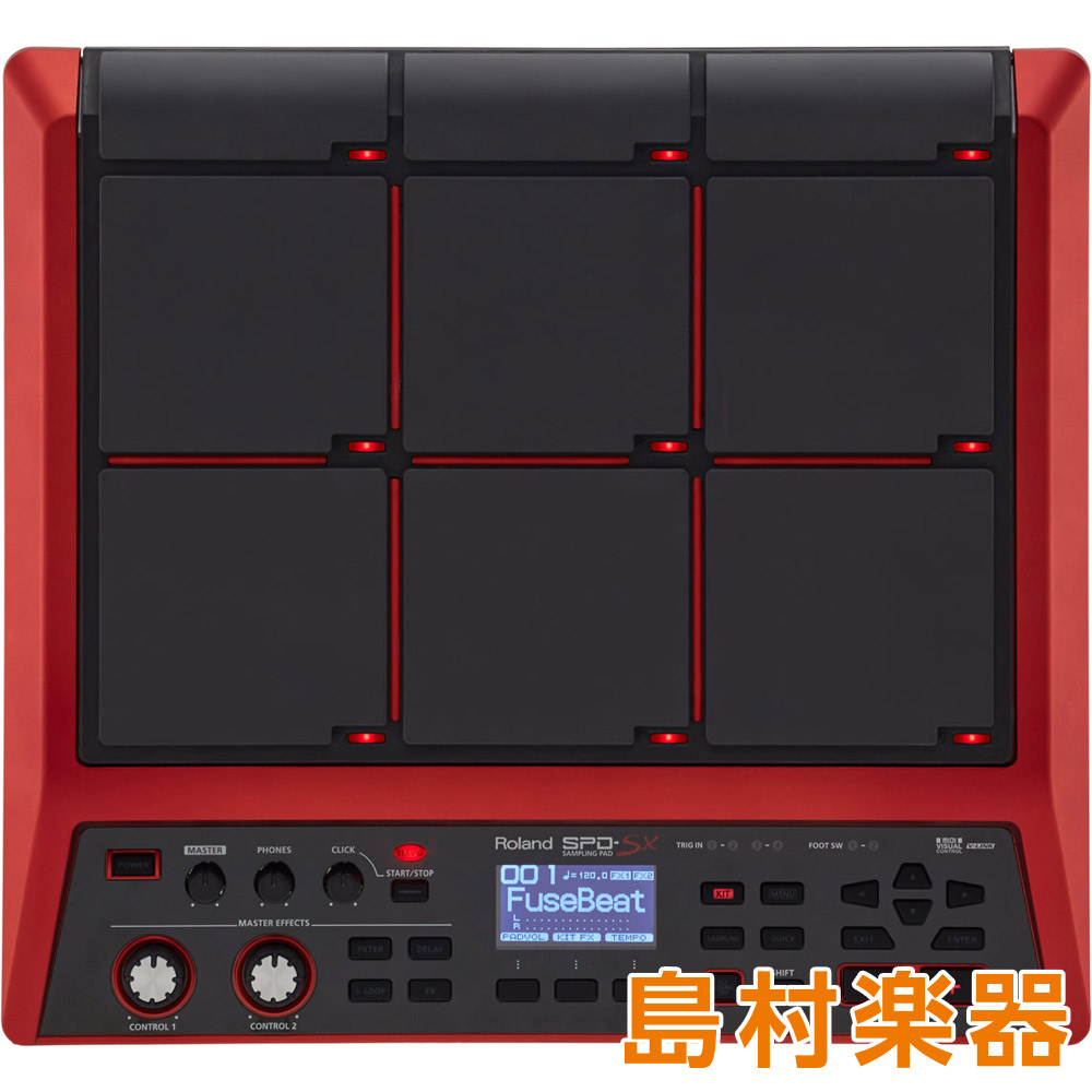 【5/3迄即日発送】Roland SPD-SX サンプリングパッド ROLAND（ローランド）からサンプリングパッドのフラッグシップ