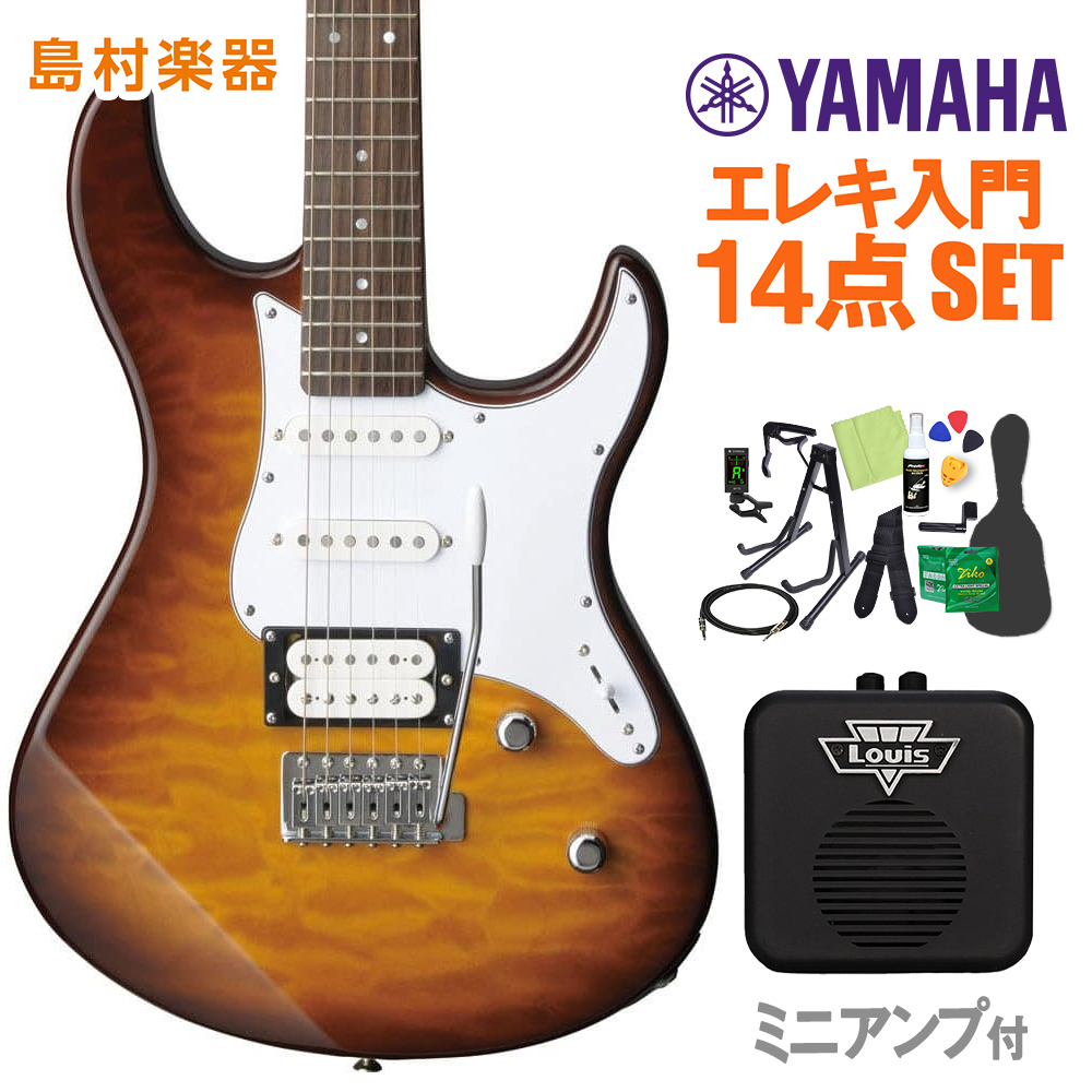 最安値に挑戦 Yamaha Pacifica212vqm Tbs エレキギター初心者14点セット ミニアンプ付き タバコブラウンサンバースト ヤマハ パシフィカ 島村楽器 日本最大級 Hazle Com