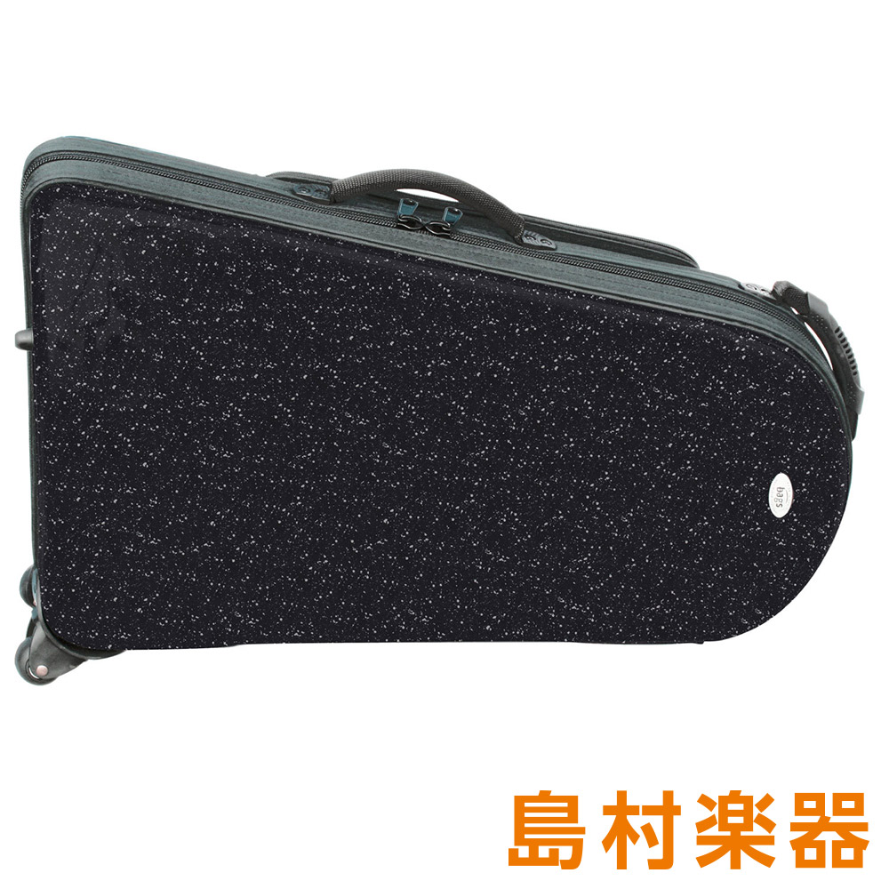 【マラソン期間中 エントリーでさらP5倍】bags EFBE F-BLK フュージョンブラック ファイバーケース ユーフォニアム用 バッグス｜島村楽器