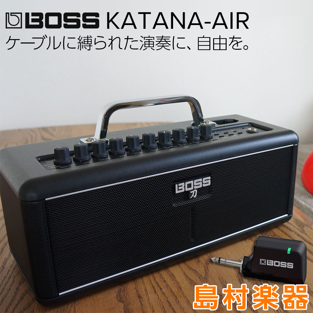 楽天市場】BOSS KATANA-AIR-S 完全ワイヤレスギターアンプ Bluetooth 