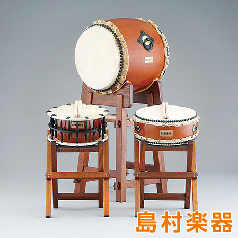 和楽器　太鼓　80号　台・撥付き　セット 和楽器 太鼓 80号 台・撥付き セット