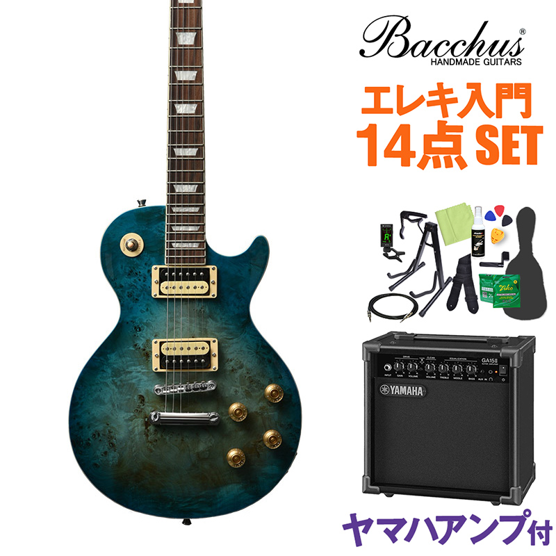 中華のおせち贈り物 Bacchus BLP-BP R BL-B エレキギター 初心者14点セット