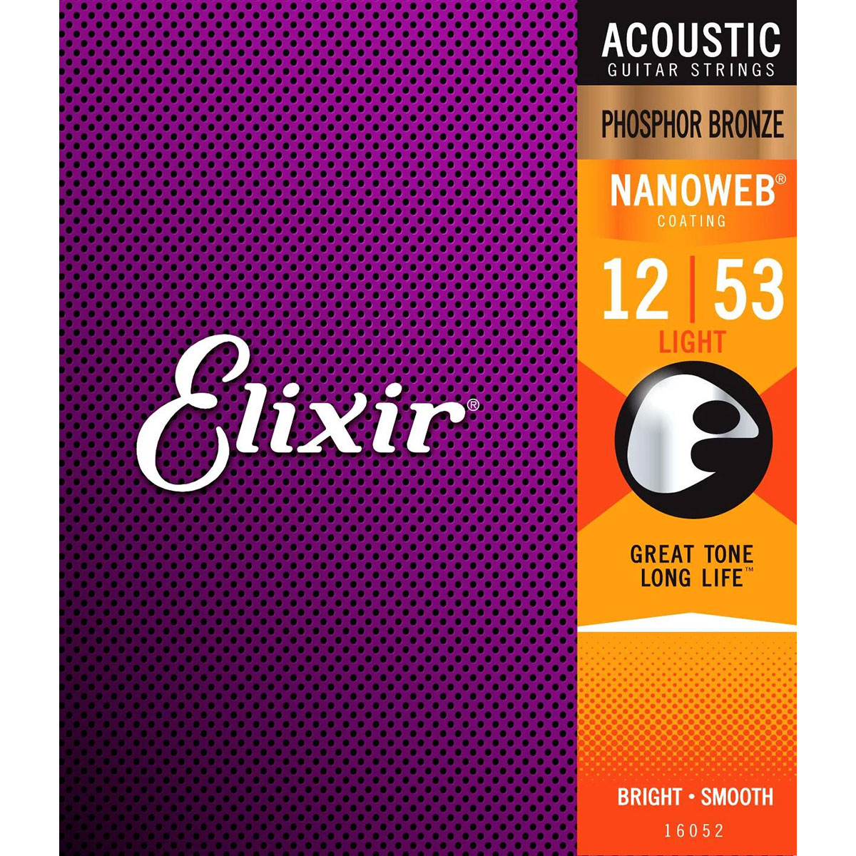 楽天市場】Elixir NANOWEB フォスファーブロンズ 12-53 ライト 2セット #16052 【エリクサー アコースティックギター弦  お買い得な2パック】 : 島村楽器