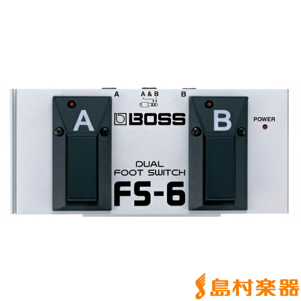 【マラソン期間中 エントリーでさらにP5倍】 BOSS FS-6 フットスイッチ デュアル ボス FS6