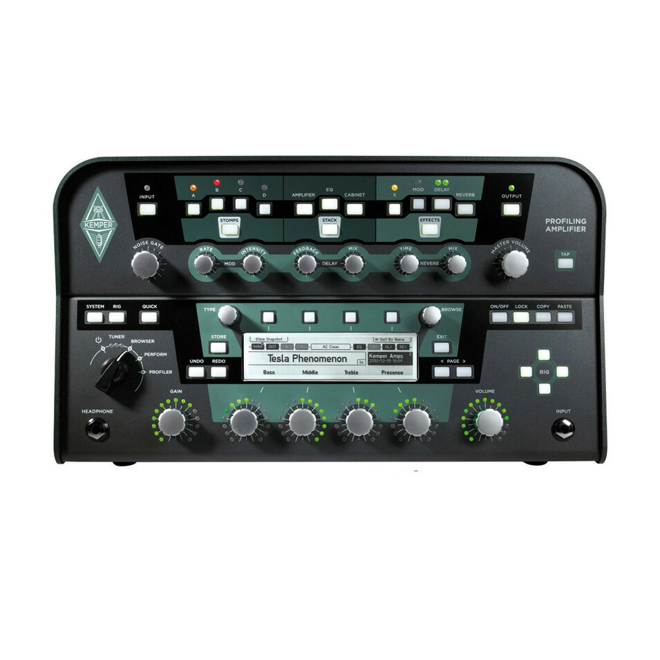 楽天市場】KEMPER / PROFILER AMP BLACK ギター用アンプシミュレーター