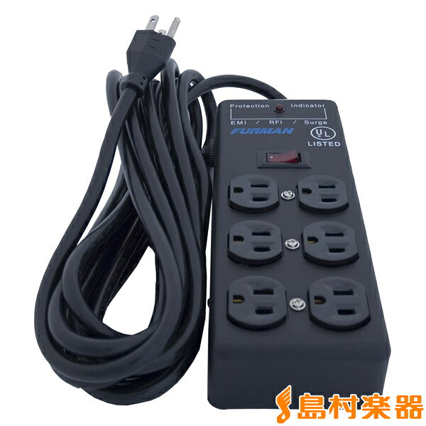 【マラソン期間中 エントリーでさらにP5倍】 FURMAN SS-6B 6アウト 電源タップ ファーマン SS6B