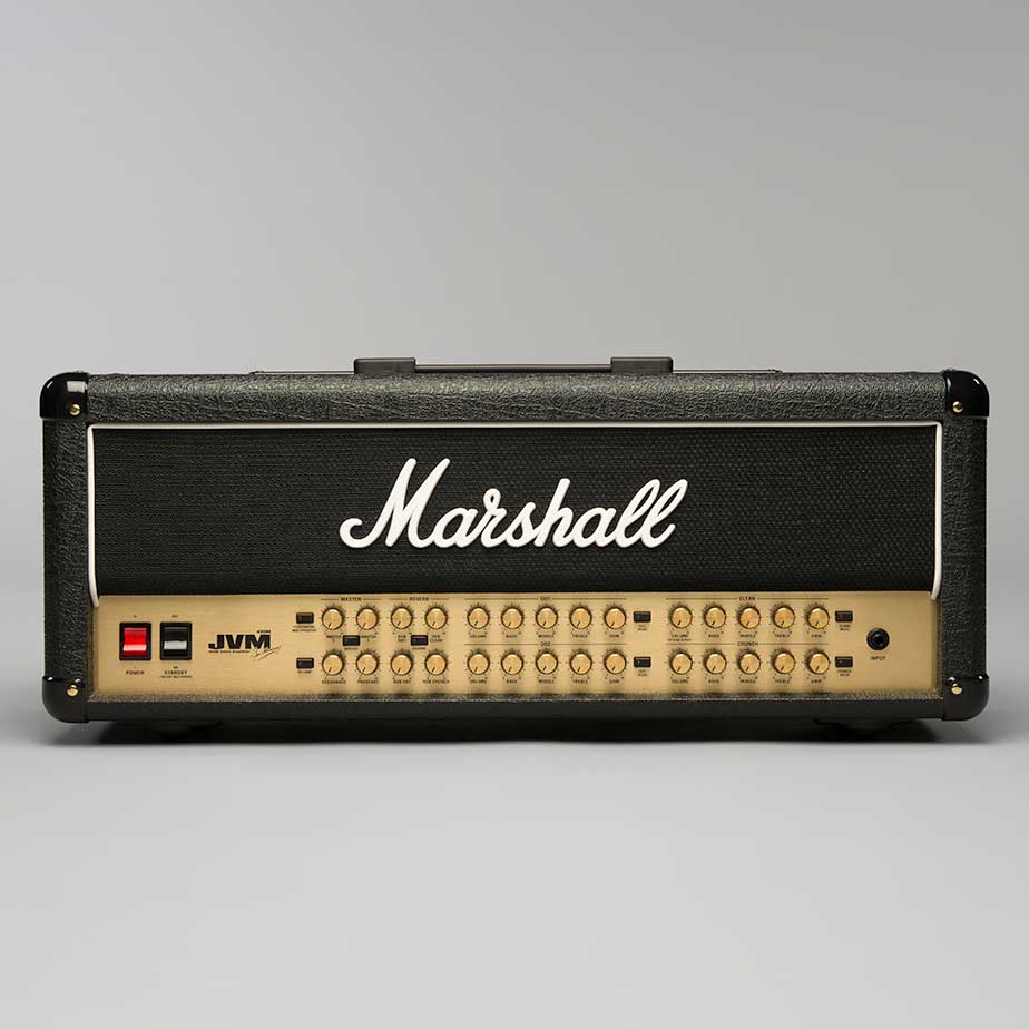 【マラソン期間中 エントリーでさらP5倍】Marshall JVM410H ギターアンプヘッド 100W 4チャンネル 真空管 JVMシリーズ マーシャル｜島村楽器