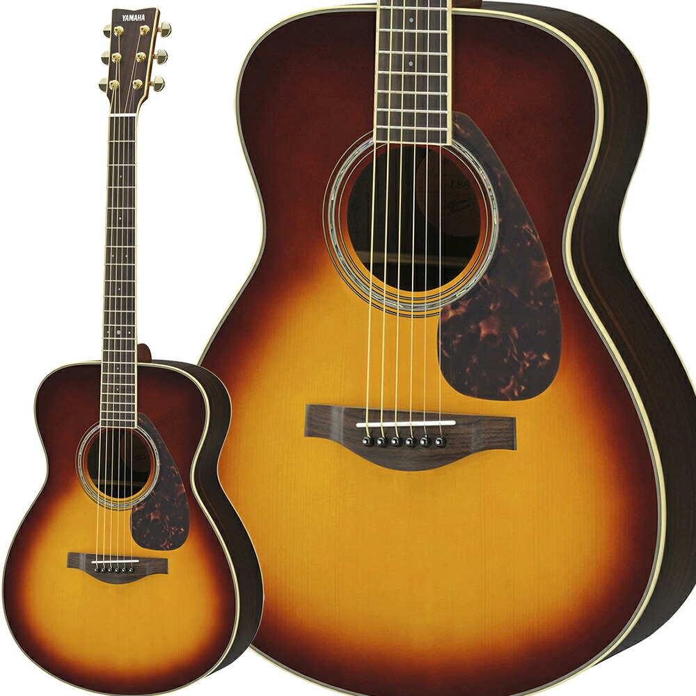 YAMAHA LS6 ARE BS (ブラウンサンバースト) エレアコギター ヤマハ