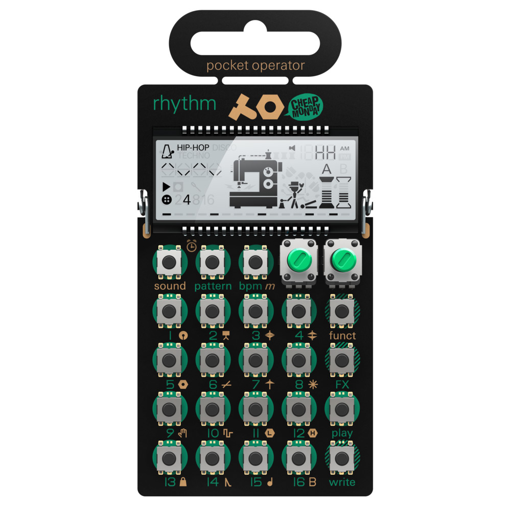 ポケットオペレーター TEENAGE ENGINEERING PO33 サンブラ Teenage Engineering PO-33 K.O! 解説 – ポケットオペレーターで