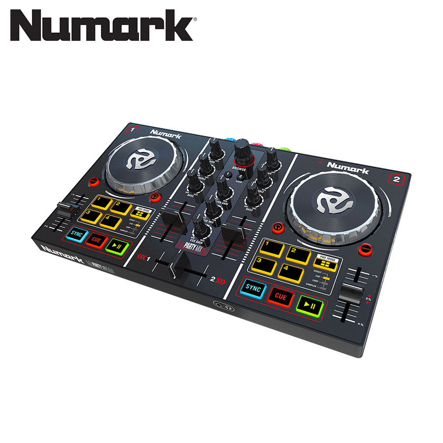 楽天市場 1大特典付 Numark ヌマーク Party Mix Serato Dj Lite 無償対応 Pcdjコントローラー ミュージックハウス フレンズ