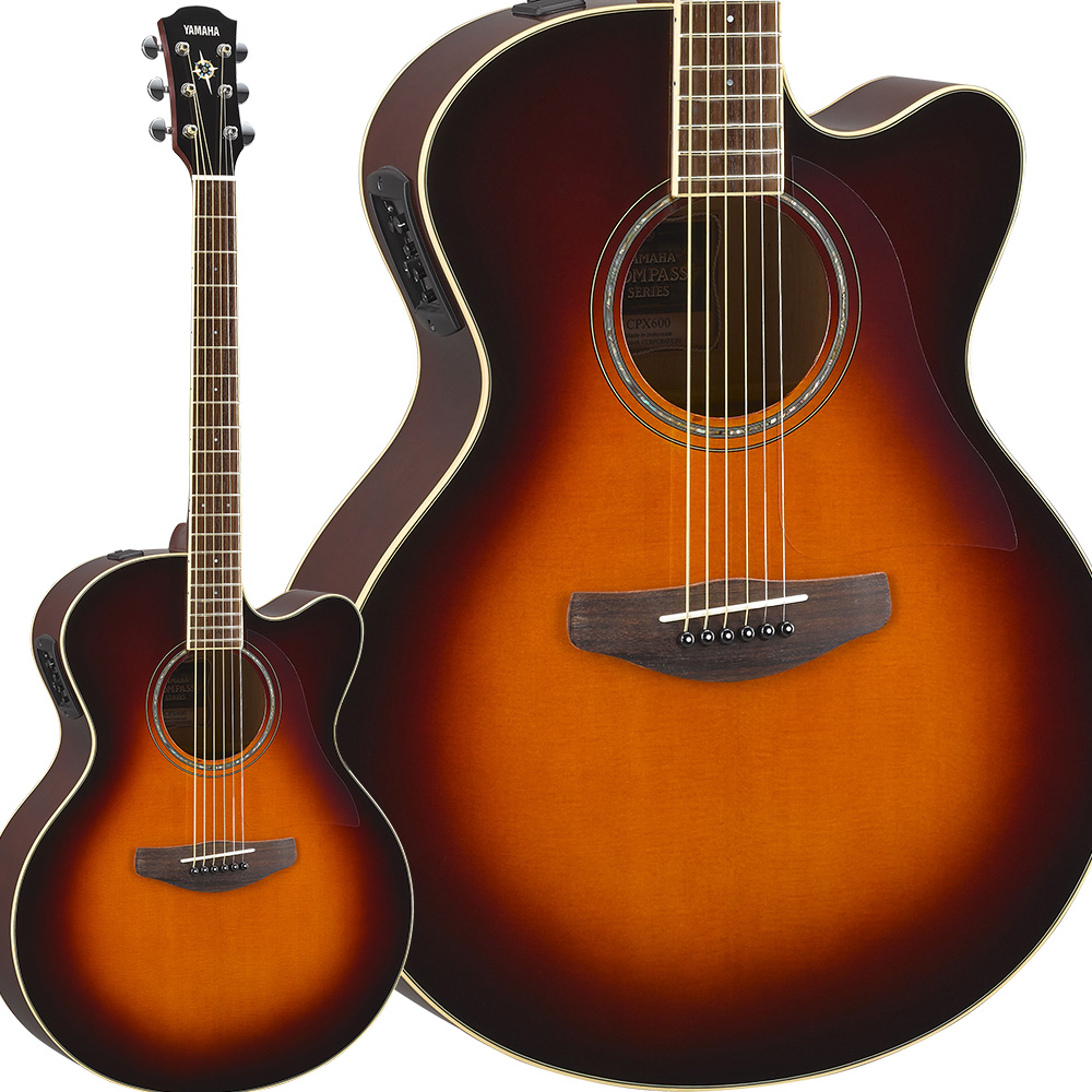 YAMAHA ヤマハ エレアコ CPX500II ジャンク YAMAHA / CPX600 RTB(Root Beer) [ミディアムジャンボボディ