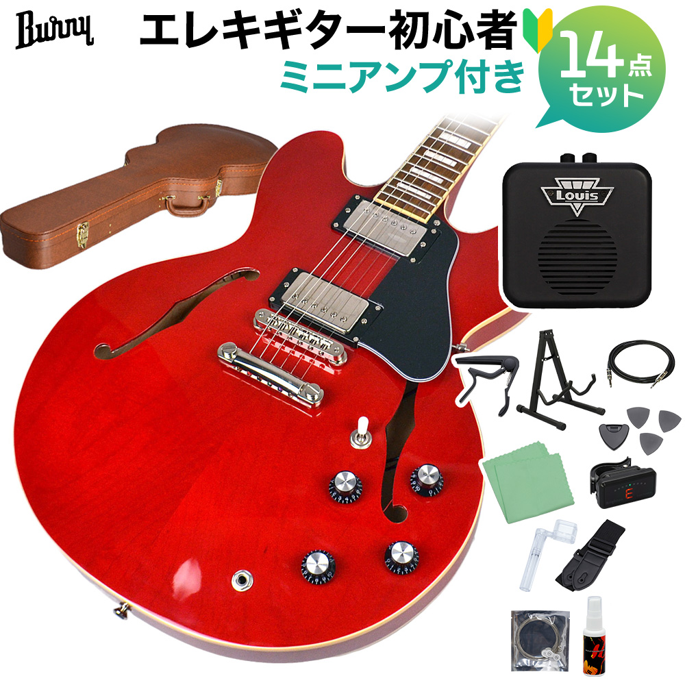 楽天市場】【ハードケース付属】 Burny SRSA65 Cherry エレキギター 
