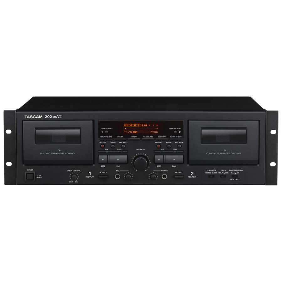 オープニング TASCAM 202MKVII 業務用 ダブルカセットデッキ xn--vipn