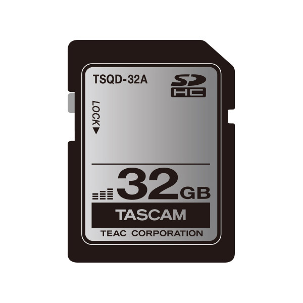 【マラソン期間中 エントリーでさらP5倍】TASCAM TSQD-32A (32GB) SDHCカード SDカード タスカム|島村楽器