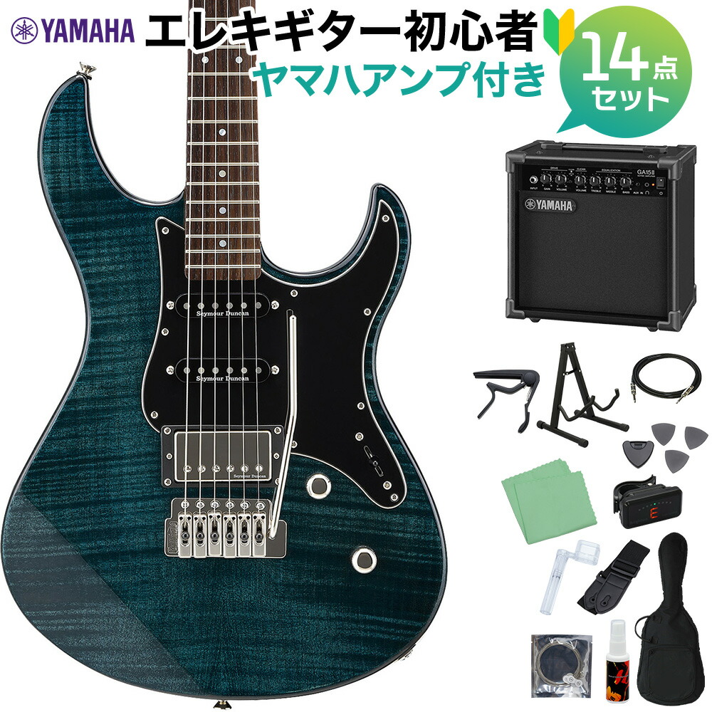 楽天市場】YAMAHA PACIFICA612VIIFM TBL エレキギター初心者14点セット