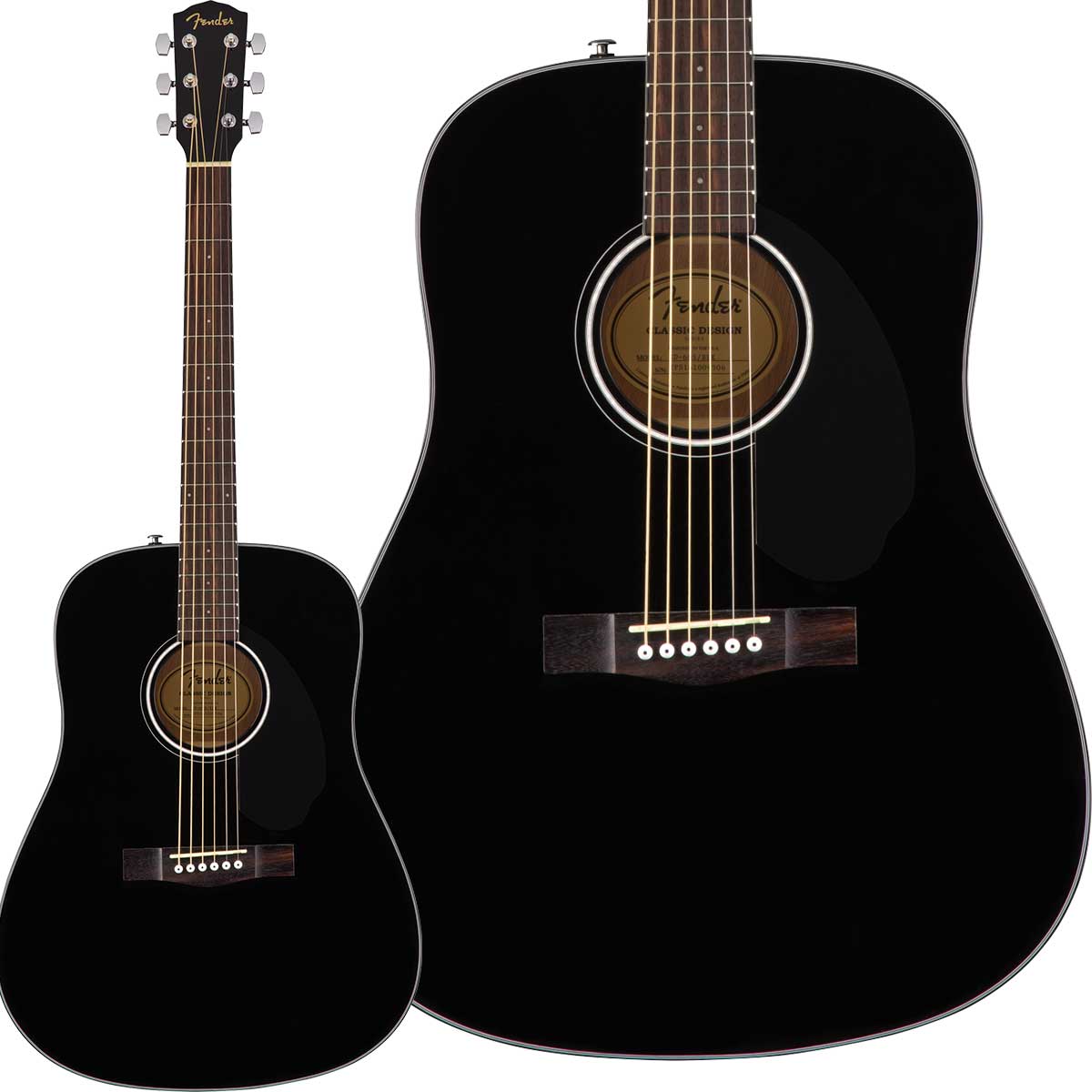 楽天市場】Fender CD-60SCE Black 新品[フェンダー][カッタ